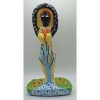 Beta Test of Oshun, African Queen, front view (future casts will not be leaning, lol).