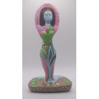 Goddess of India front view.