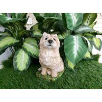 Cairn Terrier Mini-Me Painted 8.5" High Concrete Statue