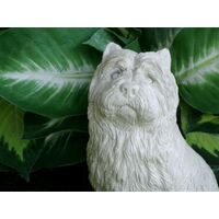 Cairn Terrior concrete statue 5x6x8.5" high