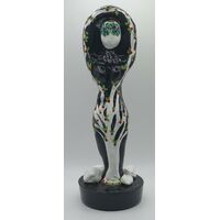 Mother of Bones, Lady Muerte, Ereshkigal...Goddess of Transformation and the Underworld, front view.