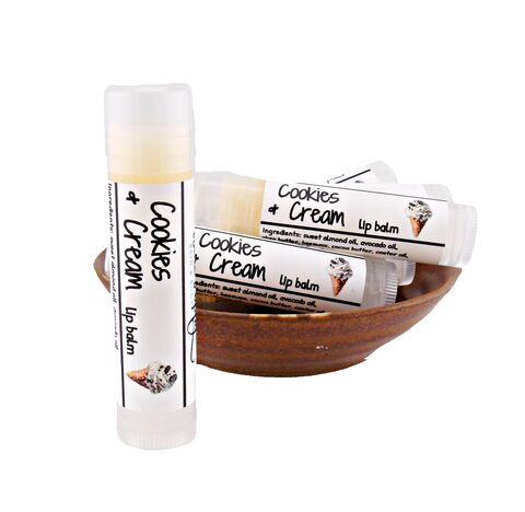 Cookies & Cream lip balm