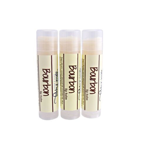 Bourbon lip balm