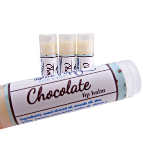 Chocolate lip balm