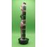 Side view, Brighid of Scotland in Crawford Tartan.